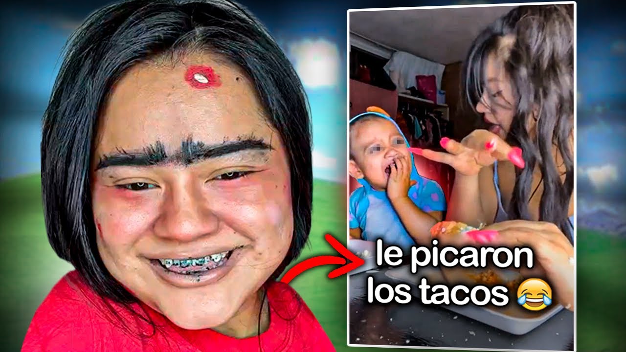 Deber&iacute;an SACARLE el HIJO a Esta TIKTOKER | Le da de COMER Cucarachas
