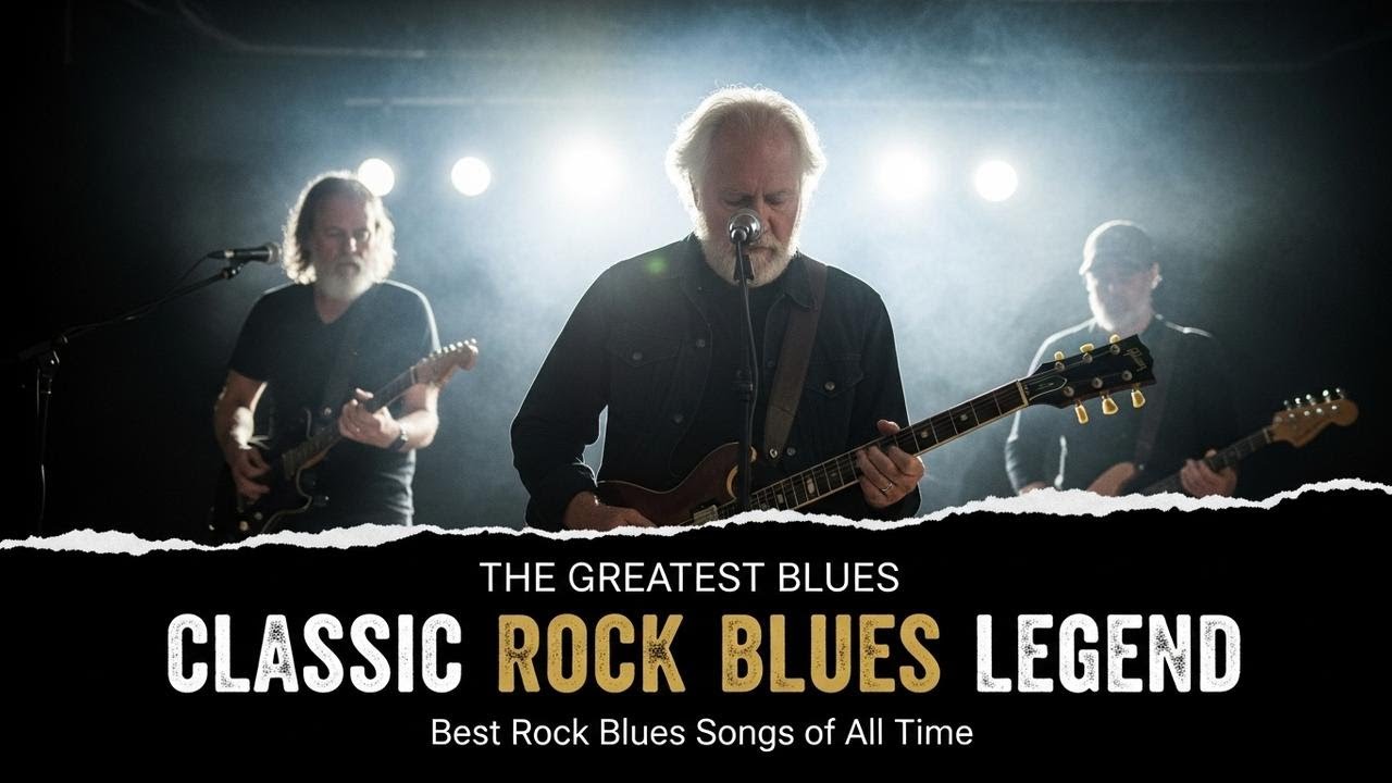 BB King, Jimi Hendrix, Muddy Waters, Eric Clapton, ZZ Top – Electric Blues Rock Fire