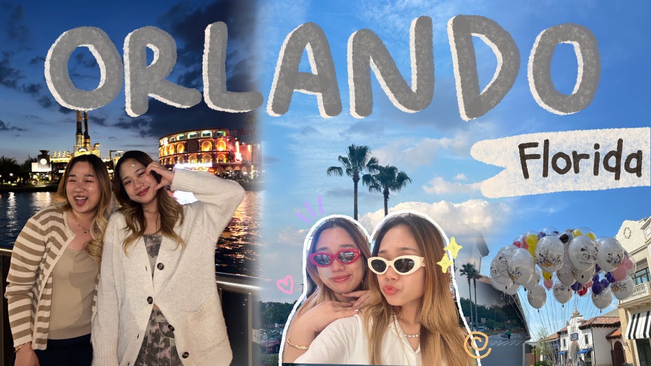 🇺🇸Orlando-Florida ♡ ตะลุย Outlet และพาไป Disney Springs & Universal Citywalk | spamsspy in USA