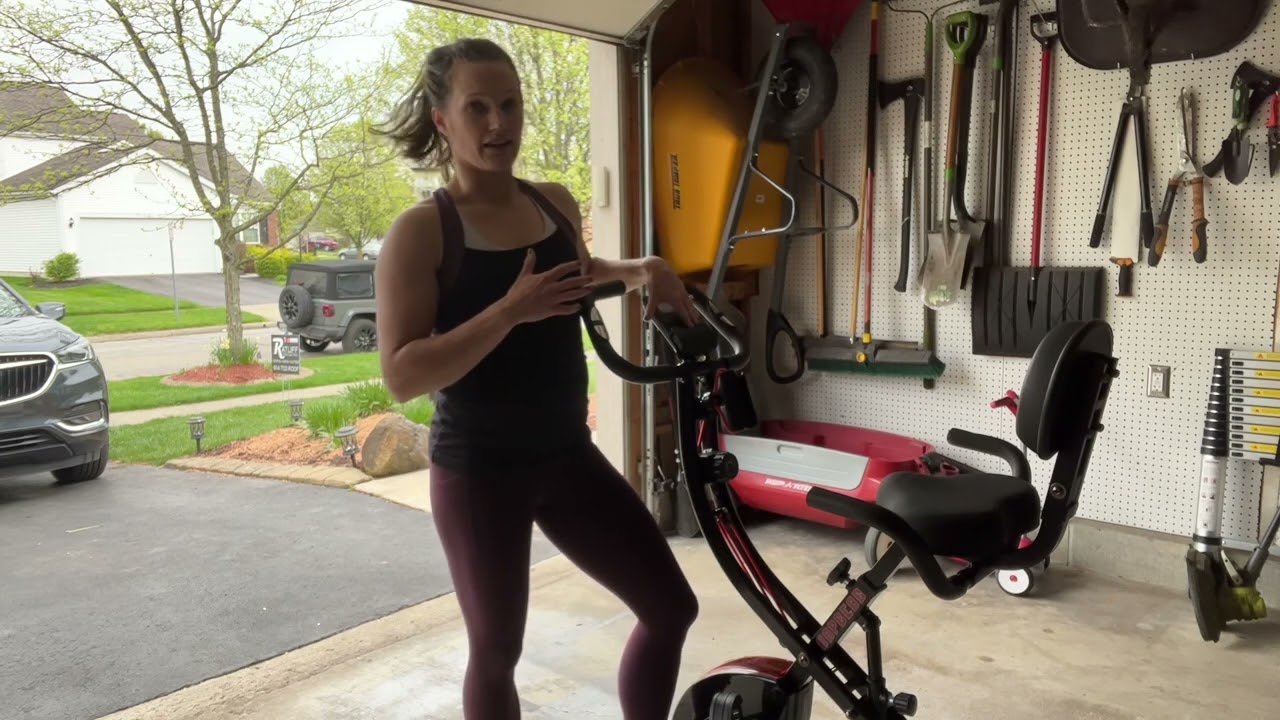 Review of HAPBEAR Folding Exercise Bike Magnetic Foldable Stationary Bike