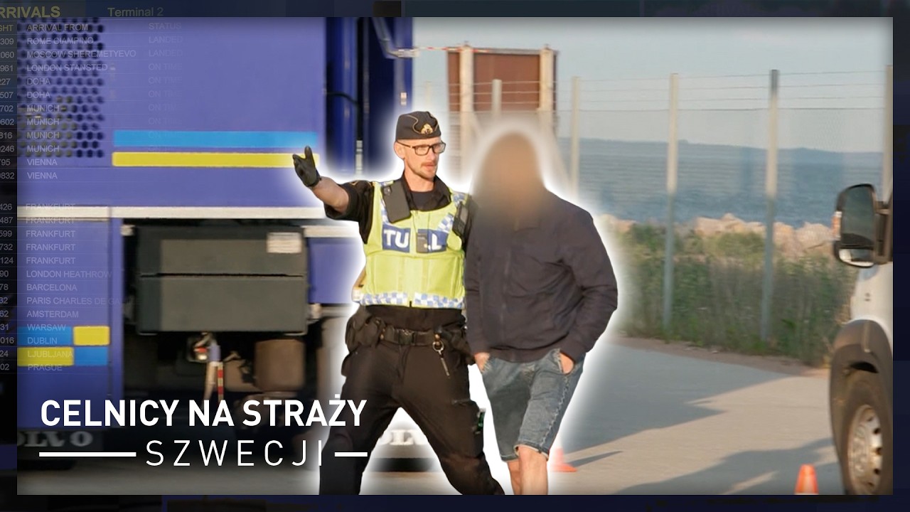 Gdy celnik się spytał o na*kotyki, powiedział, że stawiał płot w Polsce | Celnicy na straży Szwecji