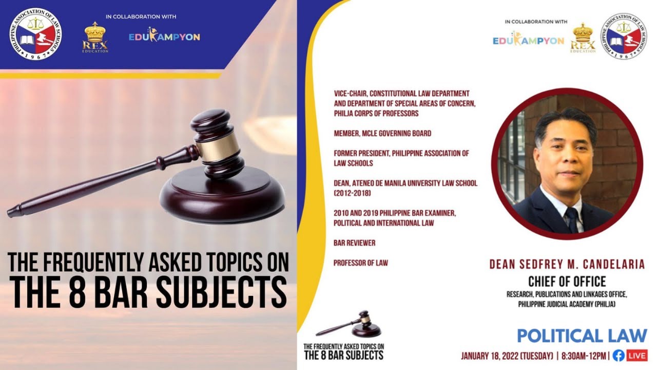 POLILAW Survey of Significant Cases covering Jan.  2018 to June 2020 by Dean Sedfrey M.  Candelaria