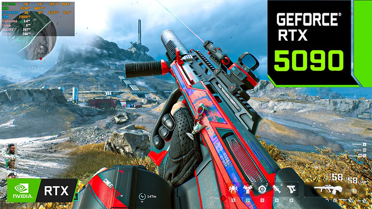 Delta Force : RTX 5090 32GB ( 4K Maximum Settings DLSS ON )