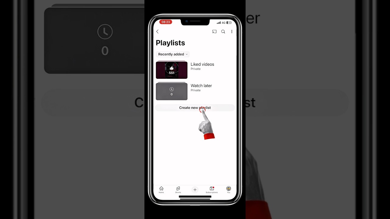 How to create playlist on YouTube