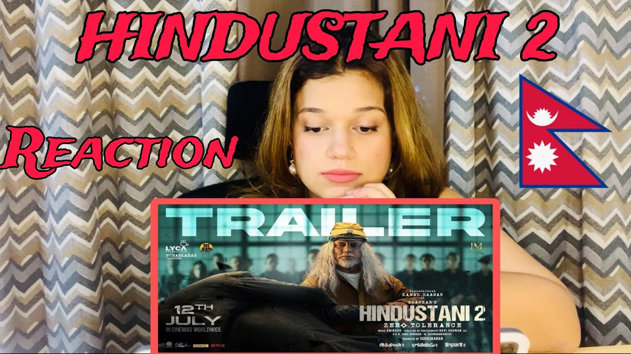 Hindustani 2 - Official Trailer | Kamal Haasan | Shankar | Anirudh | Rakul Preet | Reaction