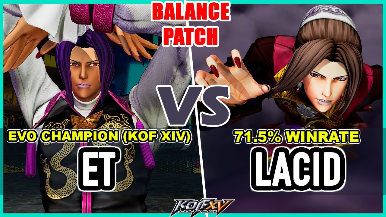 KOF XV 🔥 ET (Random) vs Lacid (Random)