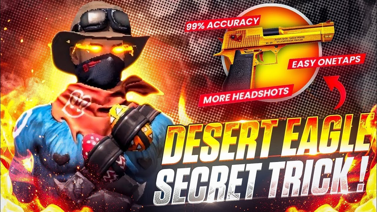DESERT EAGLE HEADSHOT SENSITIVITY I| HOW TO DRAG IN TELUGU -FREE FIRE