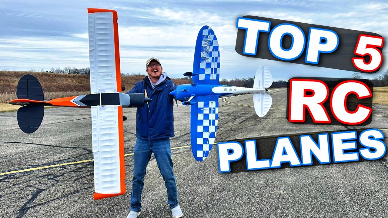 ТОП-5 ЛУЧШИХ РАДИОУПРАВЛЯЕМЫХ САМОЛЕТОВ 2023 ГОДА!!!