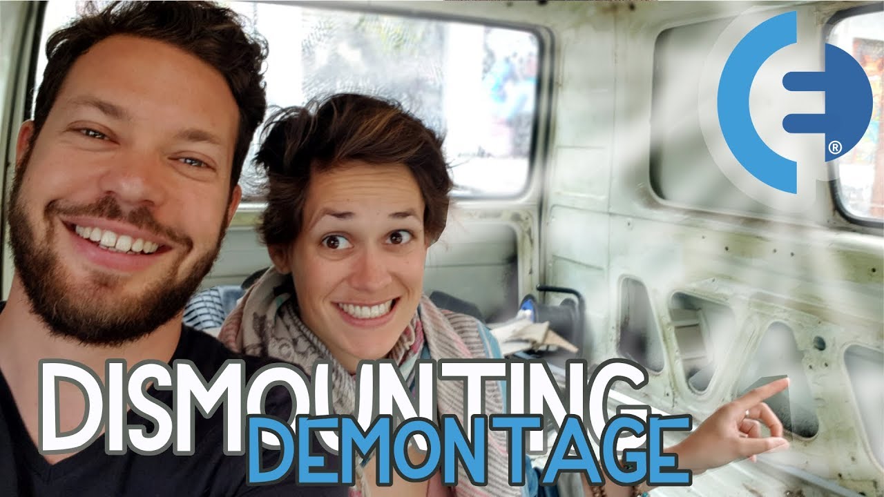 DIY CONVERSION VW T3 SYNCRO [part 1] We completely empty the van !