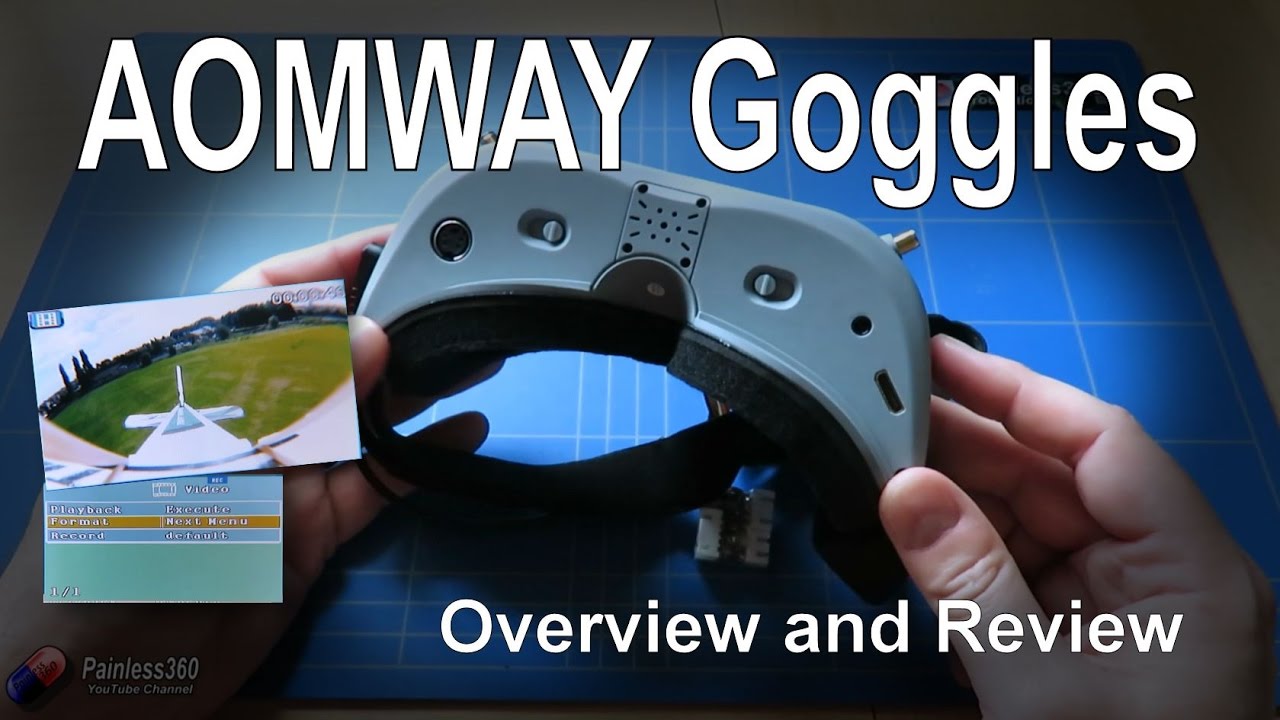 RC Reviews: AOMWAY Commander V1 FPV Goggles (Gearbest.com)