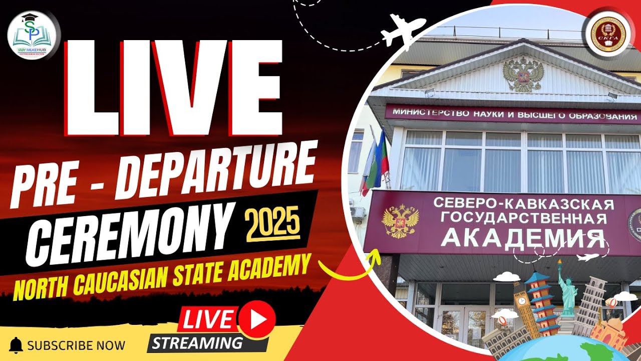 PRE - DEPARTURE - CEREMONY | NORTH CAUCASIAN STATE ACADEMY | LIVE 2025