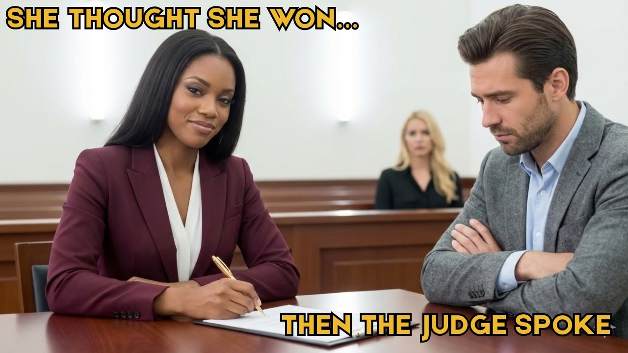 She Signed Our Divorce Papers Mocking Me&hellip; Then The Judge Read My Father&rsquo;s Will Out Loud