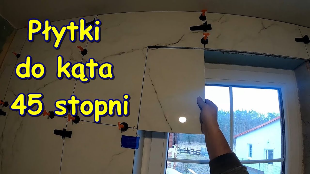 Remont Starego Domu, Płytki w łazience pod kątem 45 stopni  Vlog z BUDOWY #6