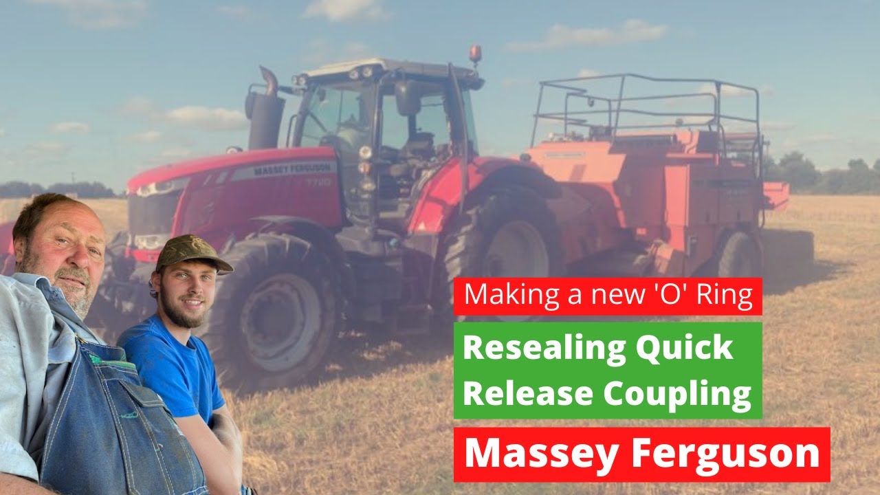 Massey Ferguson Tractor Coupling Resealing (making an 'O' ring)