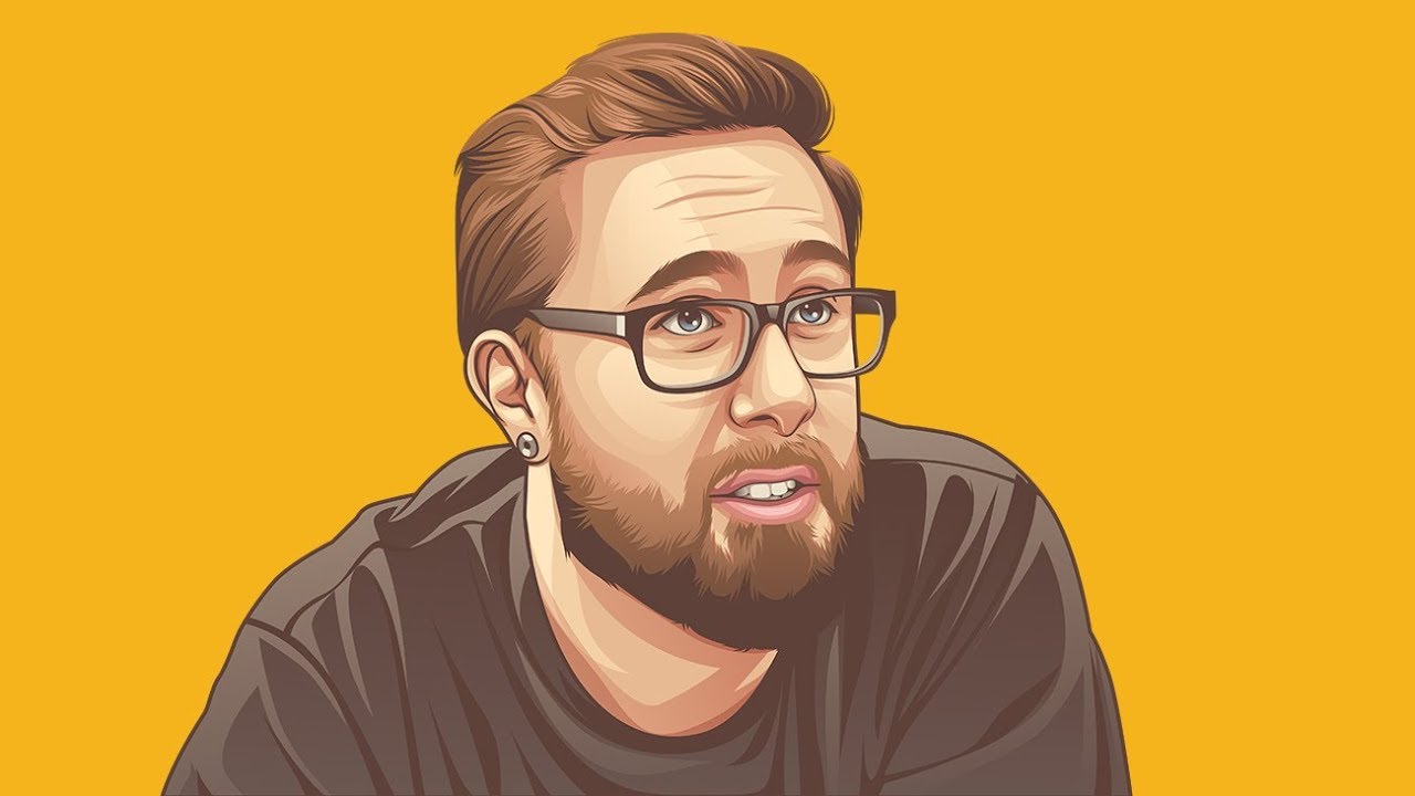 DAN MUMFORD SPEED ART CARTOON | CorelDRAW