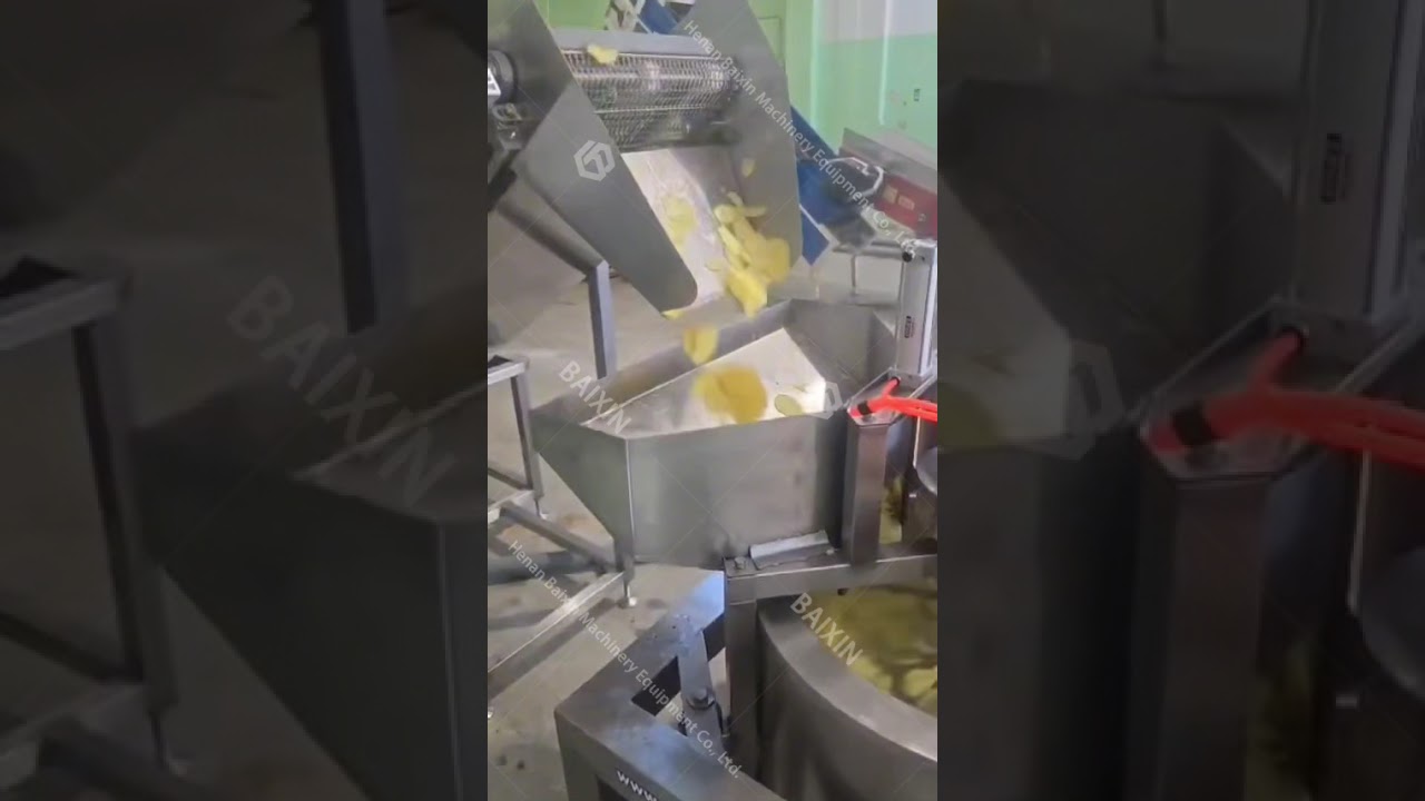 50kg/h potato chip production line#potato chip machinery#potato chip processing