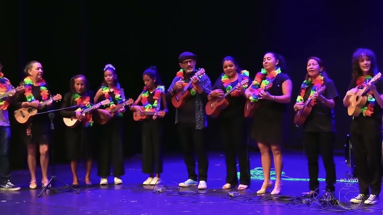 Recital Final: La Bella Luna (Paralamas do Sucesso) no Ukulele | Escola de Música Possidônio Queiroz