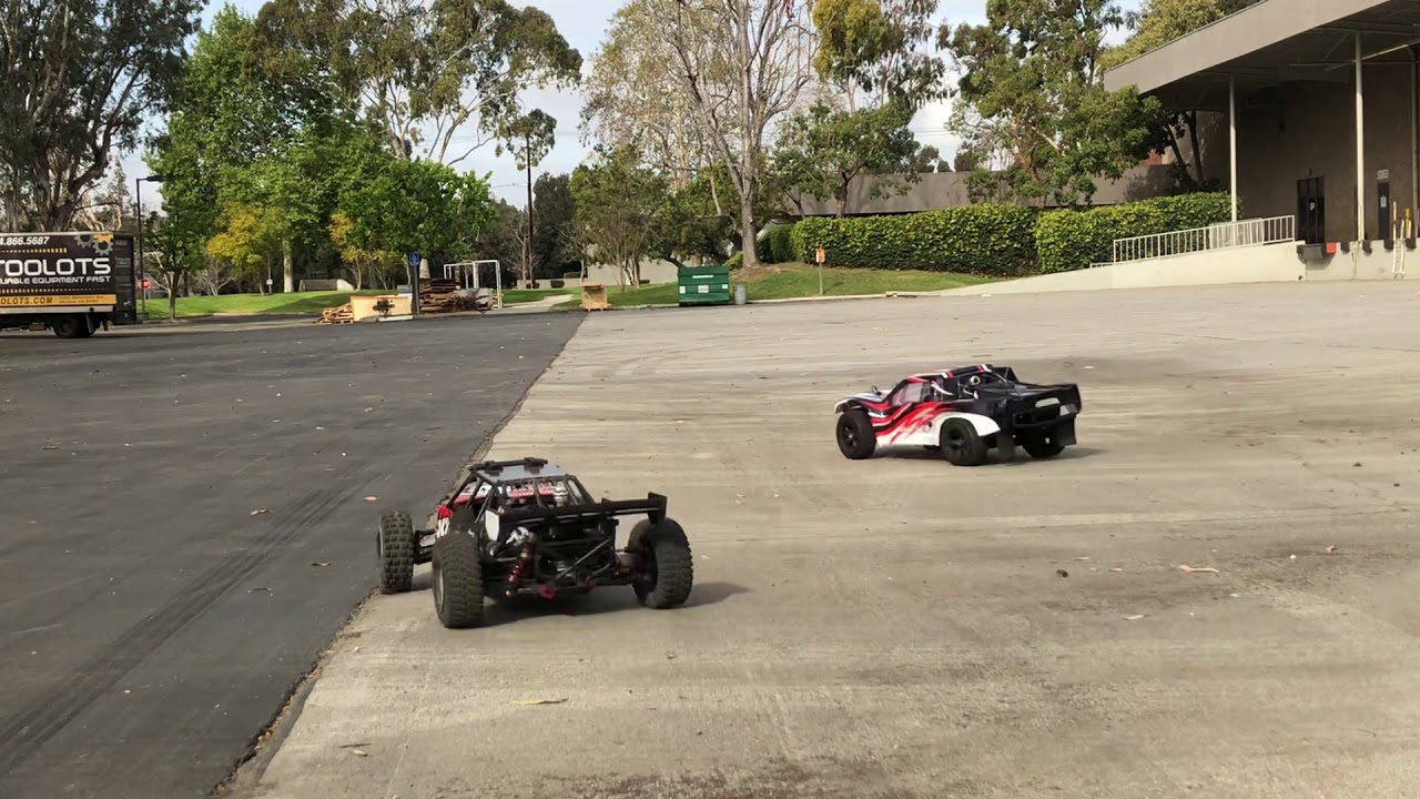 Losi DBXL & Rovan Baja 5sc 5th scale fun