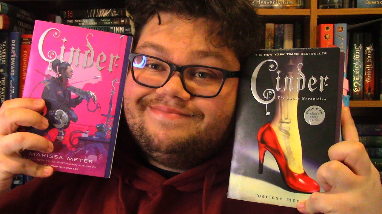 Let's React | The Lunar Chronicles Original Covers vs Redesign Covers