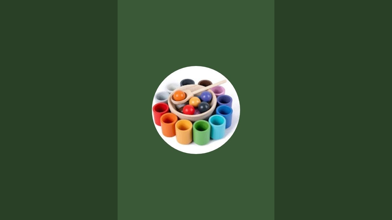 Color sorting Asmr/satisfying colourful wooden balls/sorting asmr/A calming and relaxing ASMR