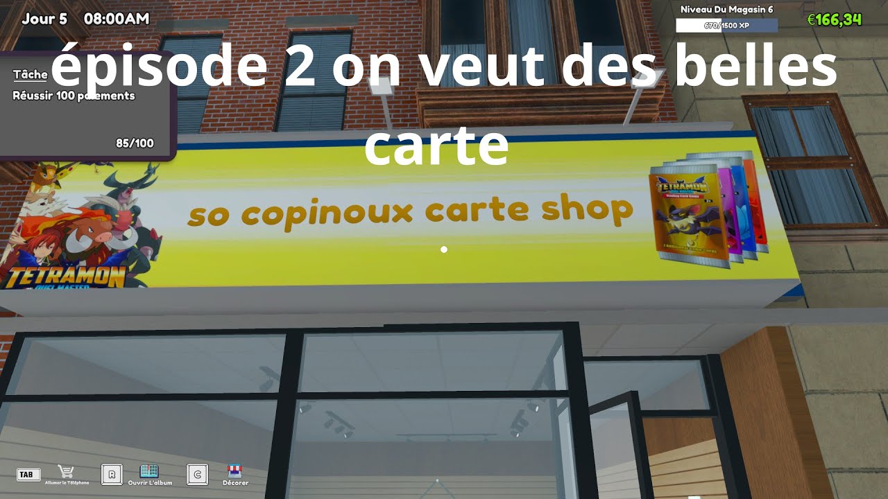 TCG card shop épisode 2 : On veut des belles cartes
