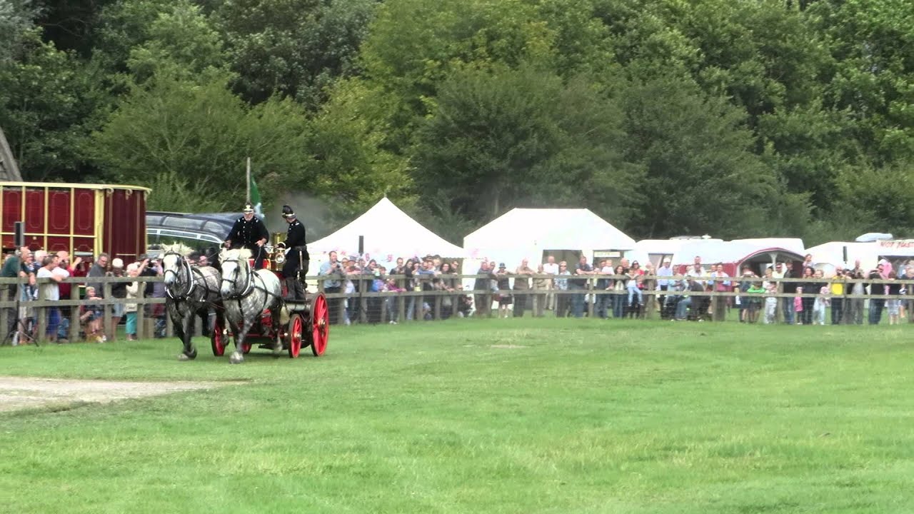 Steam Fire Engine, Horse Drawn.