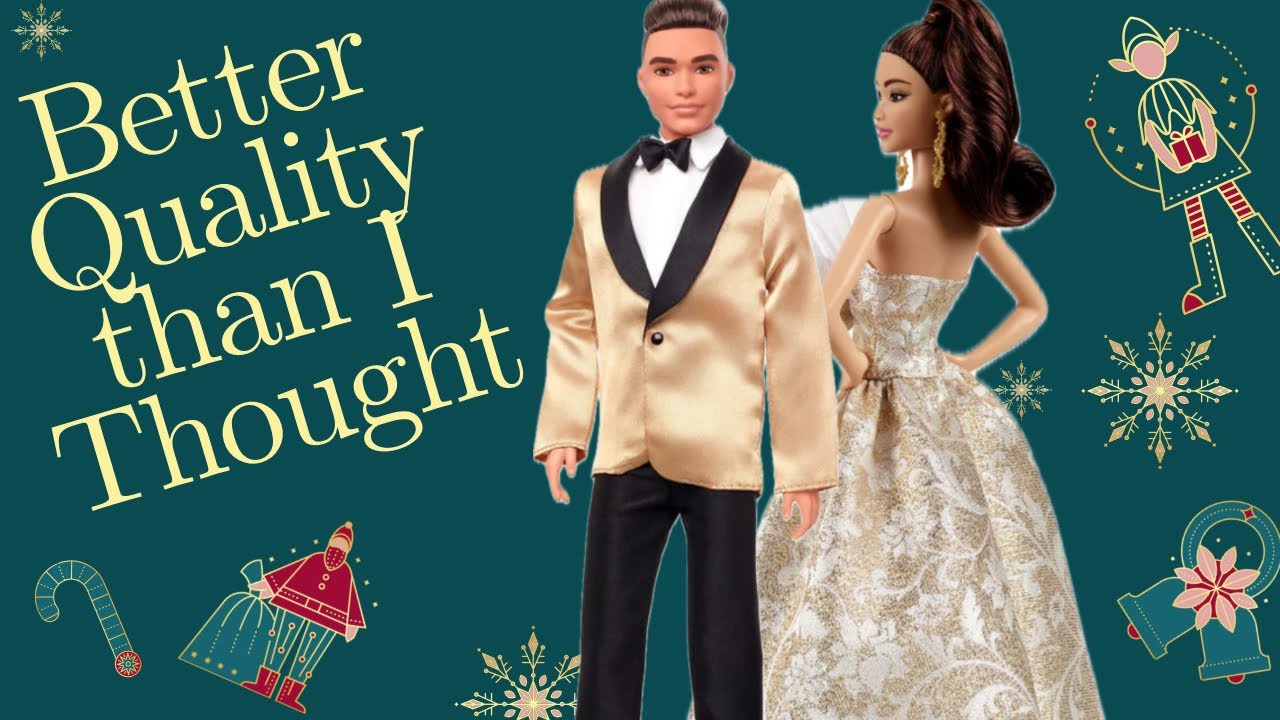 I Still Believe This Dress Gives Mother’s Drapes: Holiday 2025 Barbie & Ken Dolls Review 