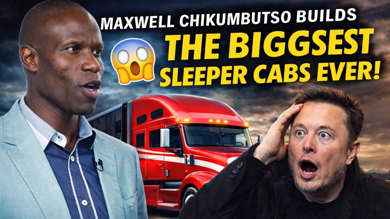 Maxwell Chikumbutso Builds the BIGGEST Sleeper Cabs Ever – You Have to See This
