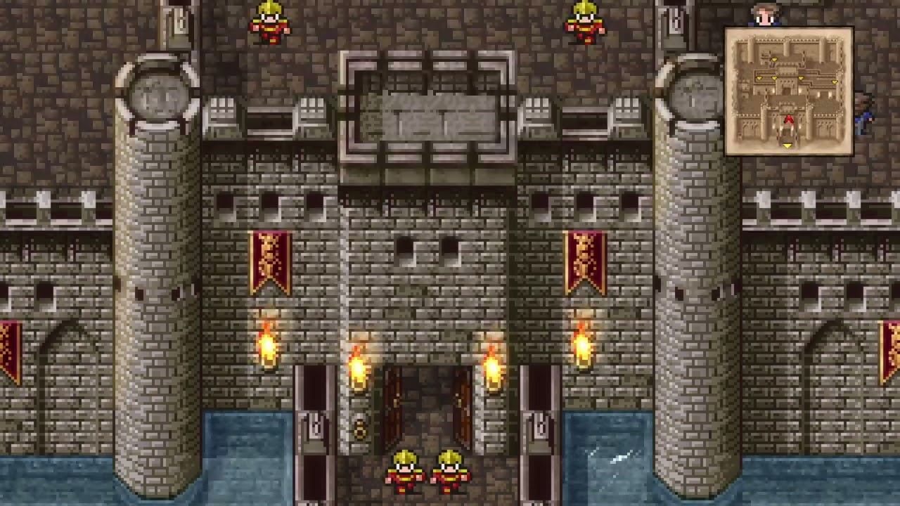 Baron Castle - Clip 1 - FFIV Pixel Remastered