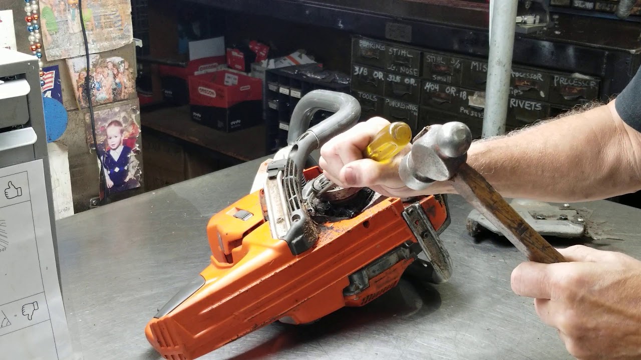 West Coast Muscle Saws Clutch Removal Husqvarna 562 Xp