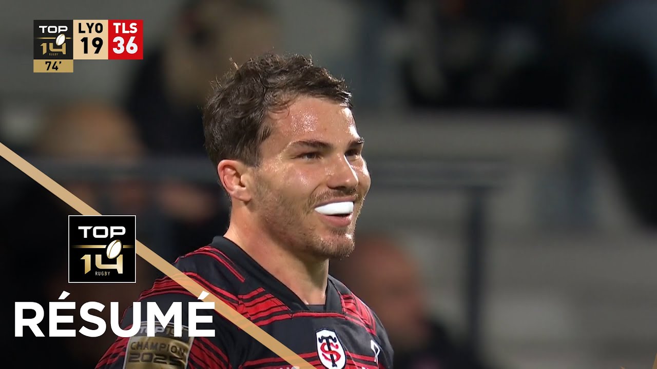 TOP 14 Saison 2025-2026 J12 - Résumé LOU Rugby - Stade Toulousain