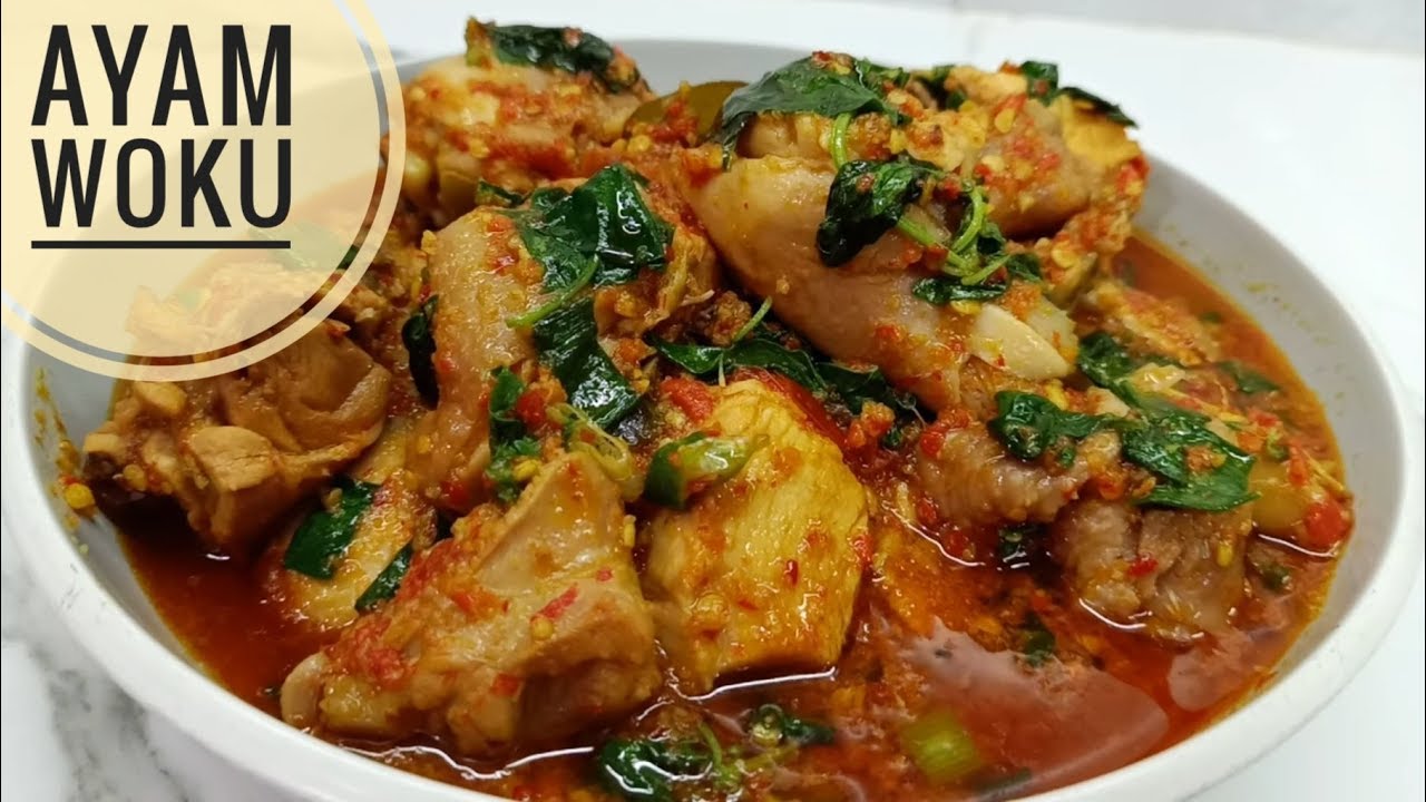 Resep ayam woku pedesnya mantap!!