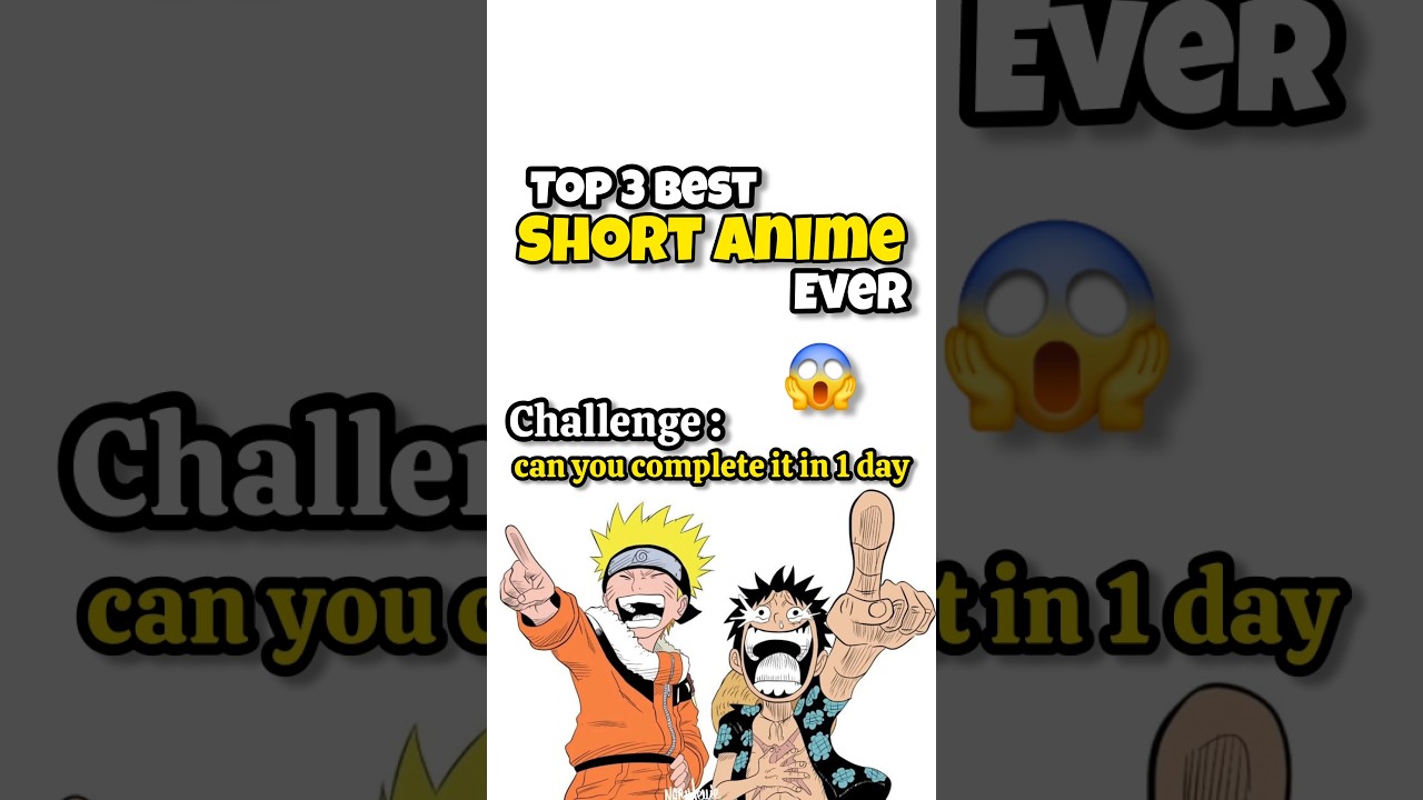 What's the BEST Short Anime You Should Watch in 2025? #shorts #anime