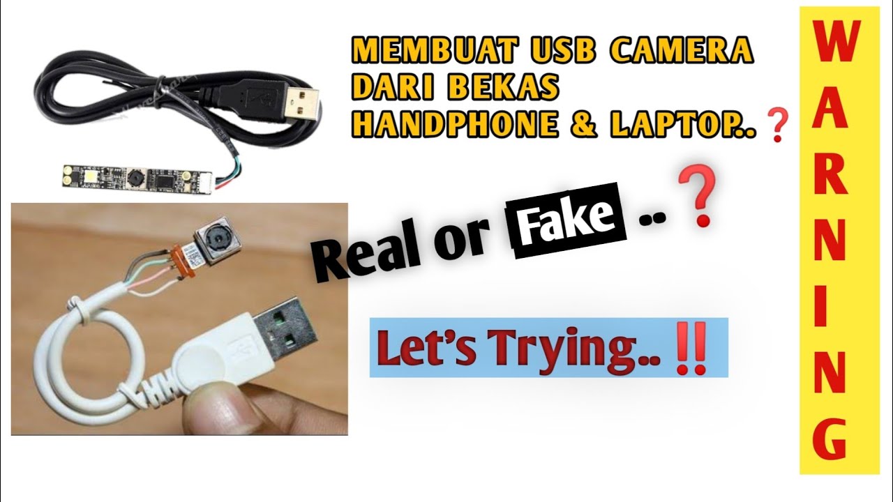 Посмотрите это, прежде чем пытаться‼️настоящая или поддельная❓ сделать USB-камеру из старого моби...