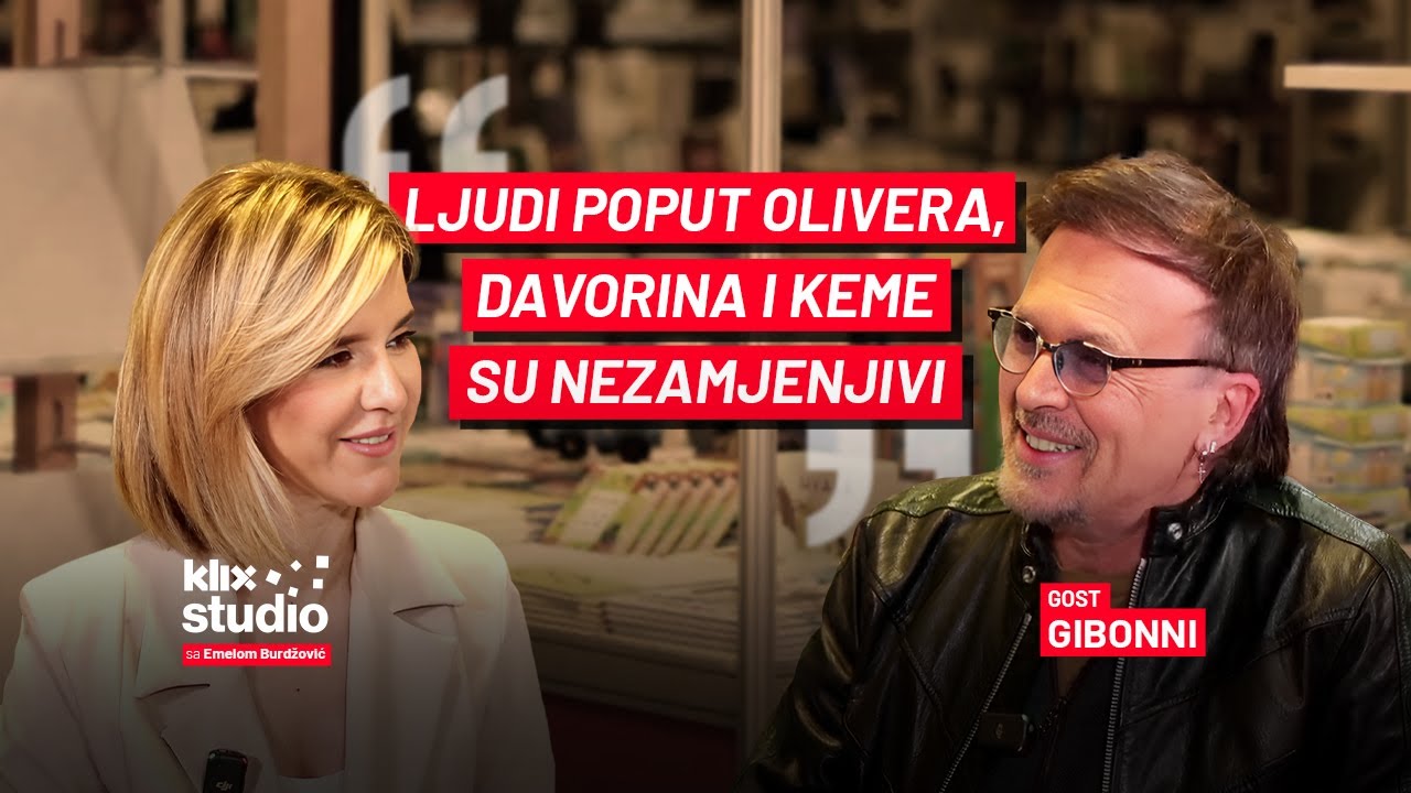 Gibonni: Ovaj prostor polako shvata da su ljudi poput Olivera, Davorina i Keme nezamjenjivi