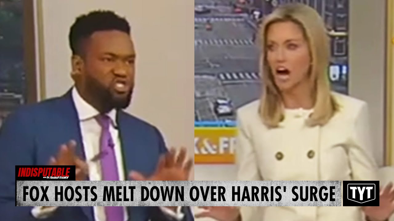 WATCH: Fox Hosts CRUMBLE In Pathetic Meltdown Over Harris' Surge