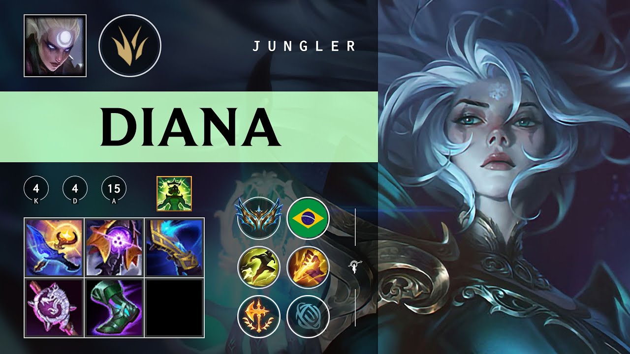 Diana Jungle vs Kayn - BR Challenger Patch 26.01