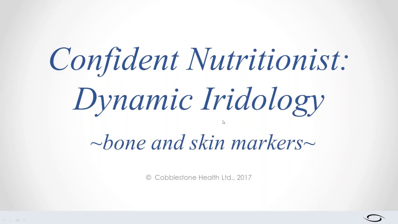 Dynamic Iridology: bone & skin indicators