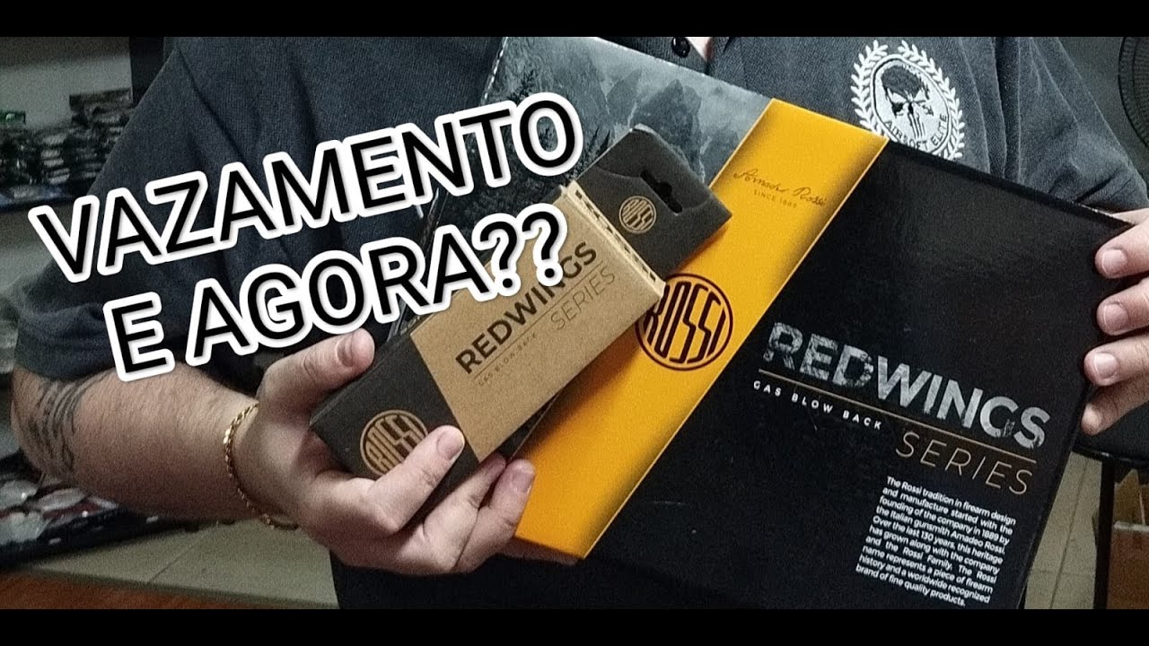 Vazamento Airsoft magazine 1911 redwings green gás ROSSI como resolver?