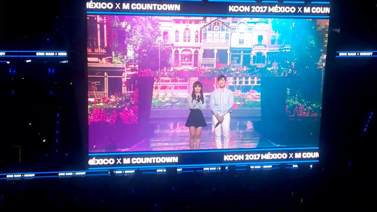 KCON M&eacute;xico 180317/ Eric Nam & Wendy (Red Velvelt) ~Spring Love [Special Stage]