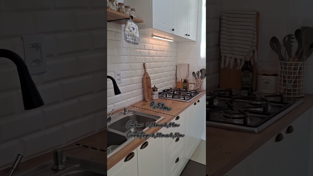 Modelo Emily da M&oacute;veis Henn. #cozinha #cozinhar #cozinhamodulada #cozinhapequena #aptos