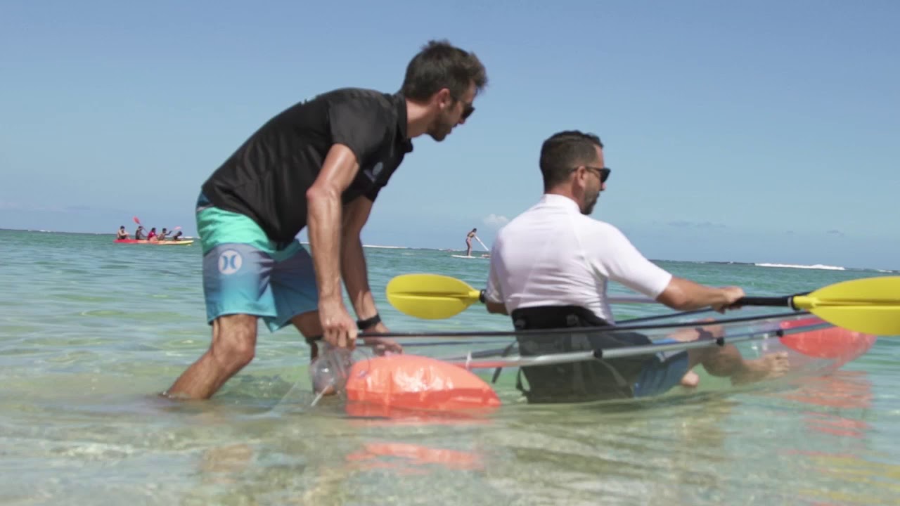 Expérience Pei Kayak Transparent Réunion