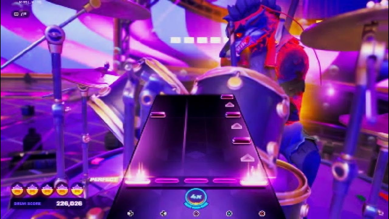 Fortnite Festival - “March of the Pigs” Expert Drums 100% Flawless (320,826)