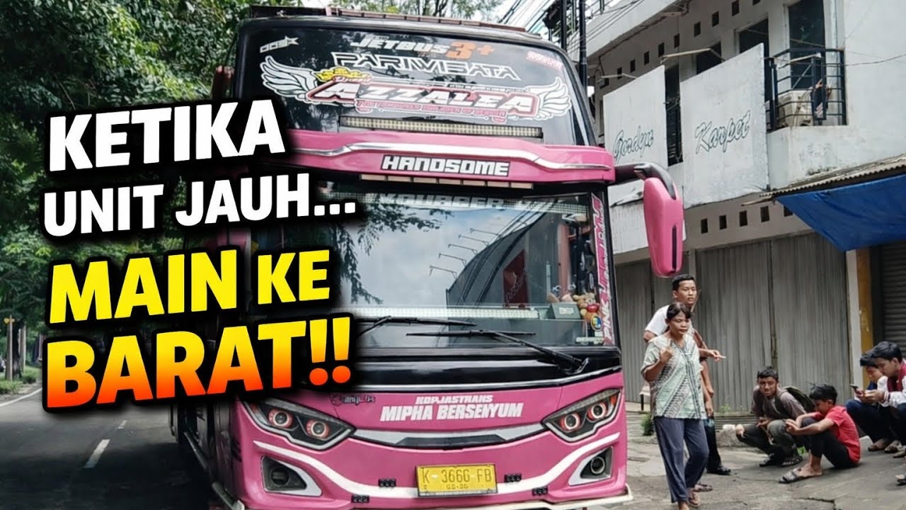 SERU BANGET NGOYOD BUS INI‼️MIPHA BERSENYUM 