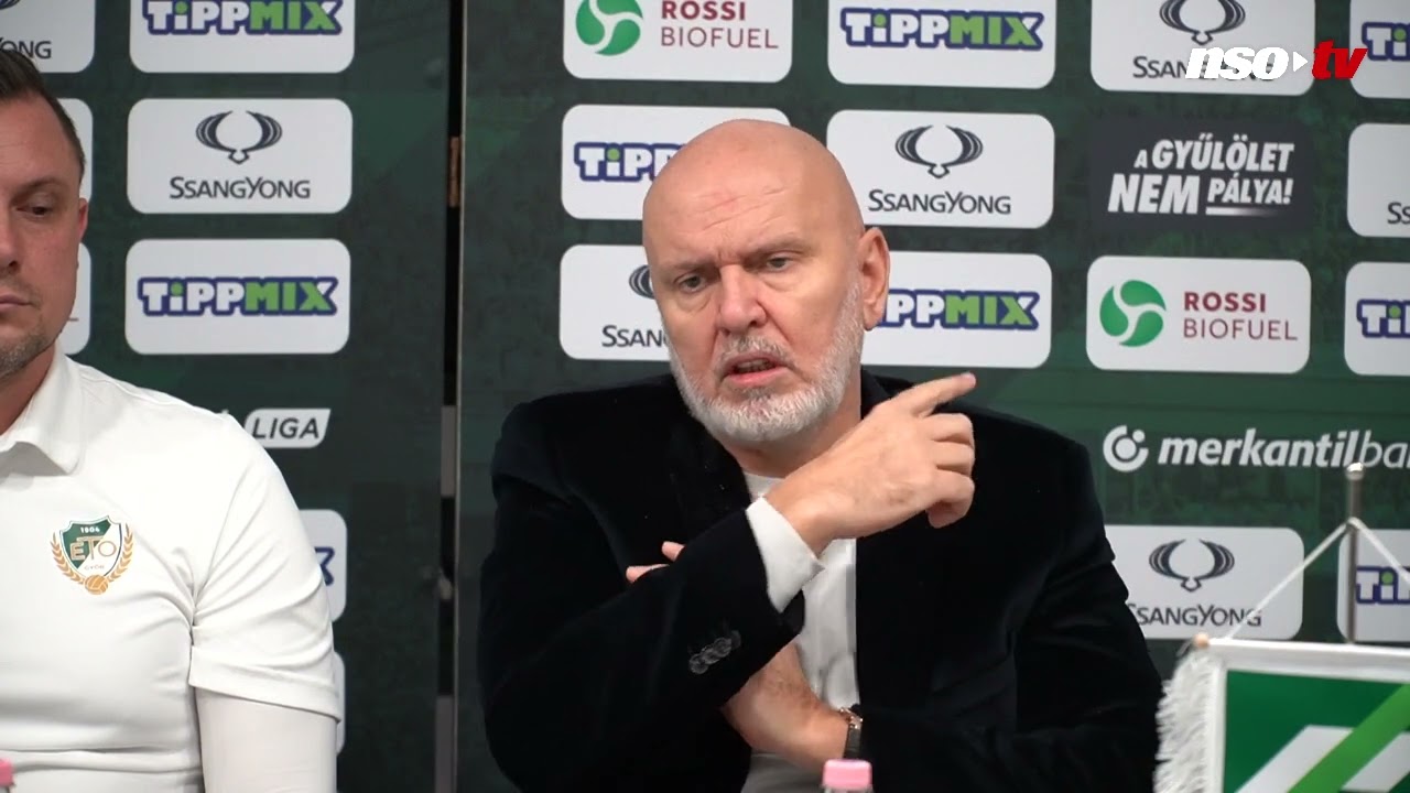 Világi Oszkár: Hol vannak az ETO szurkolói, akik a jövőképre vártak? Nem látom őket…