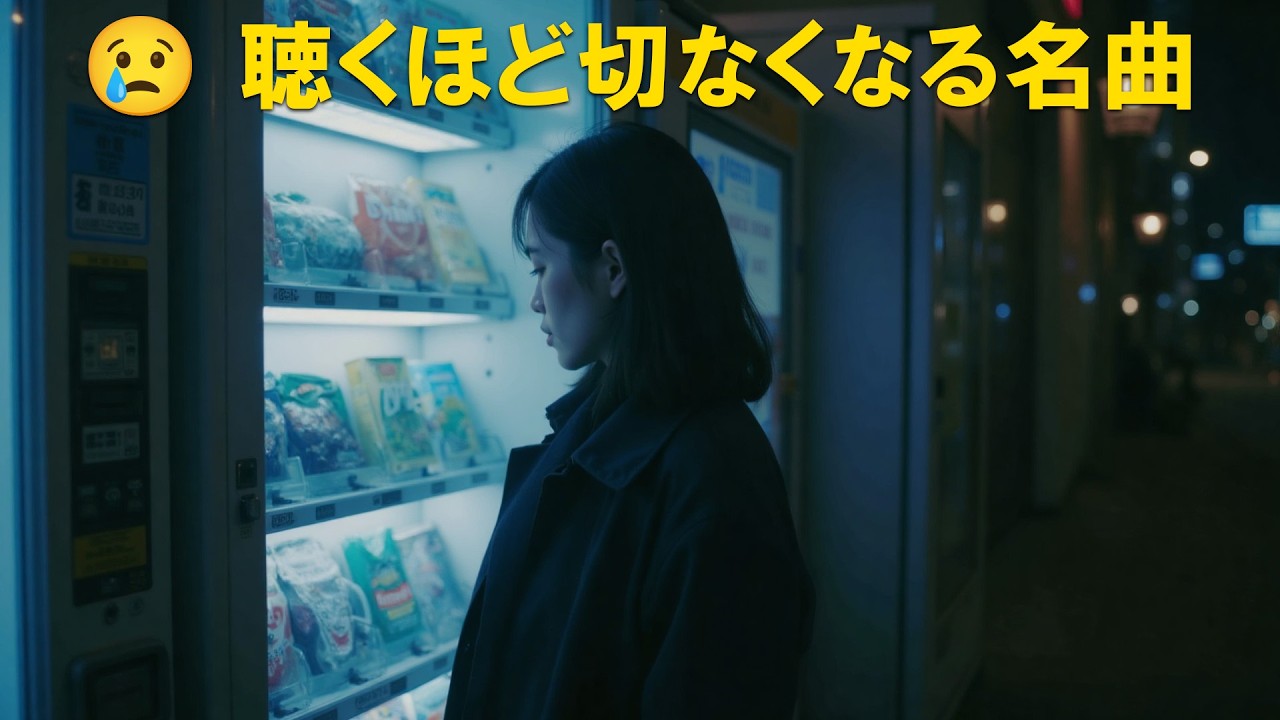 🌙 夜に聴くと涙が自然に溢れる…切なくて美しいJ-POPバラード名曲メドレー 💔 #JPOP #泣ける曲 #バラード #歌詞付き #夜に聴く