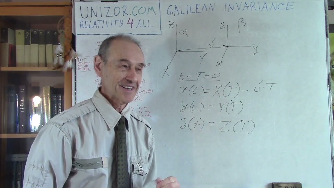 Galilean Invariance: UNIZOR.COM - Relativity 4 All - Principles