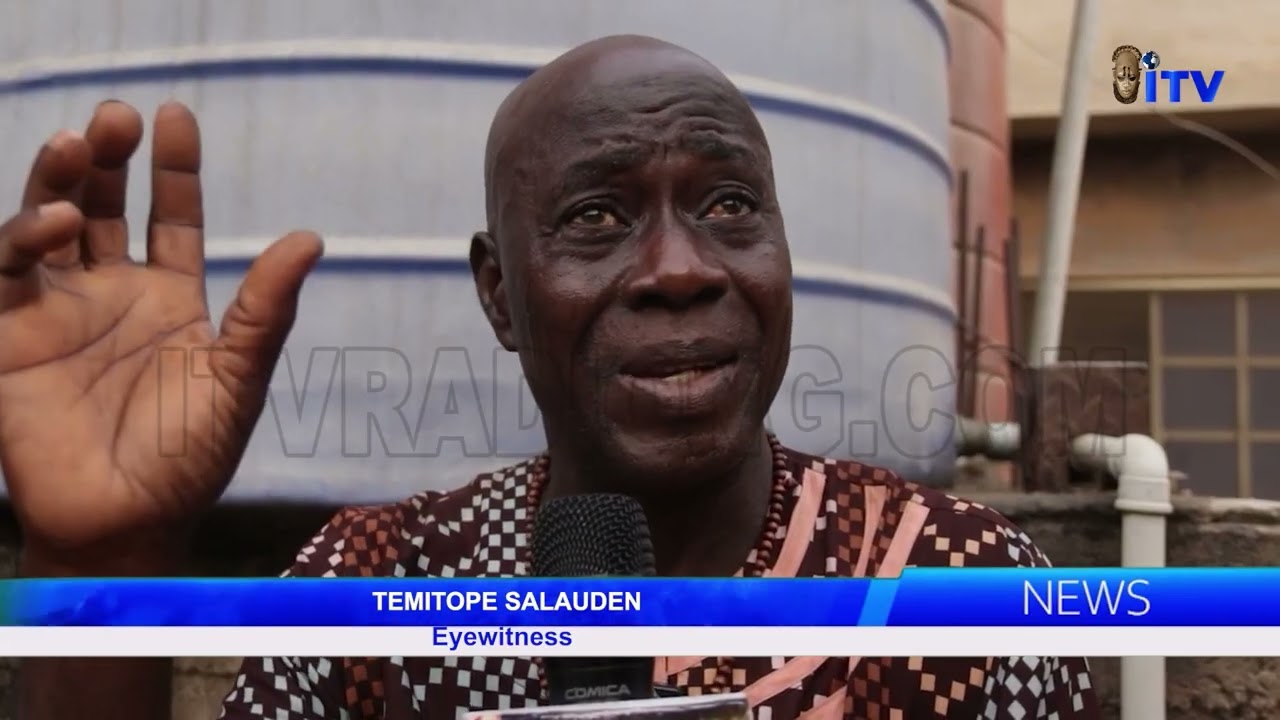 BUILDING COLLAPSE School Students In Ogba, Lagos Narrowly Escape Death