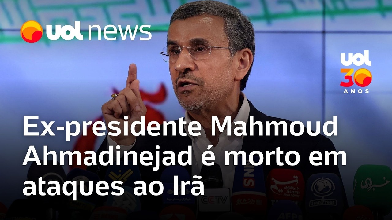 Bombardeio a Teerã mata ex-presidente iraniano Mahmoud Ahmadinejad