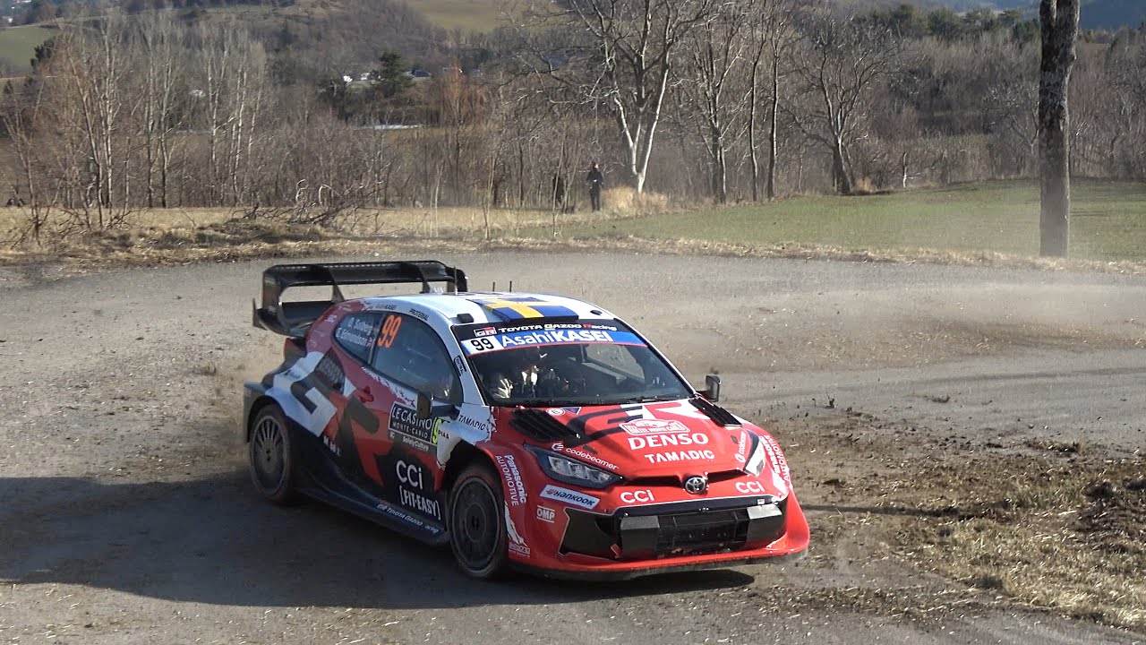 Rallye Monte Carlo 2025 Shakedown presque tous les concurrents